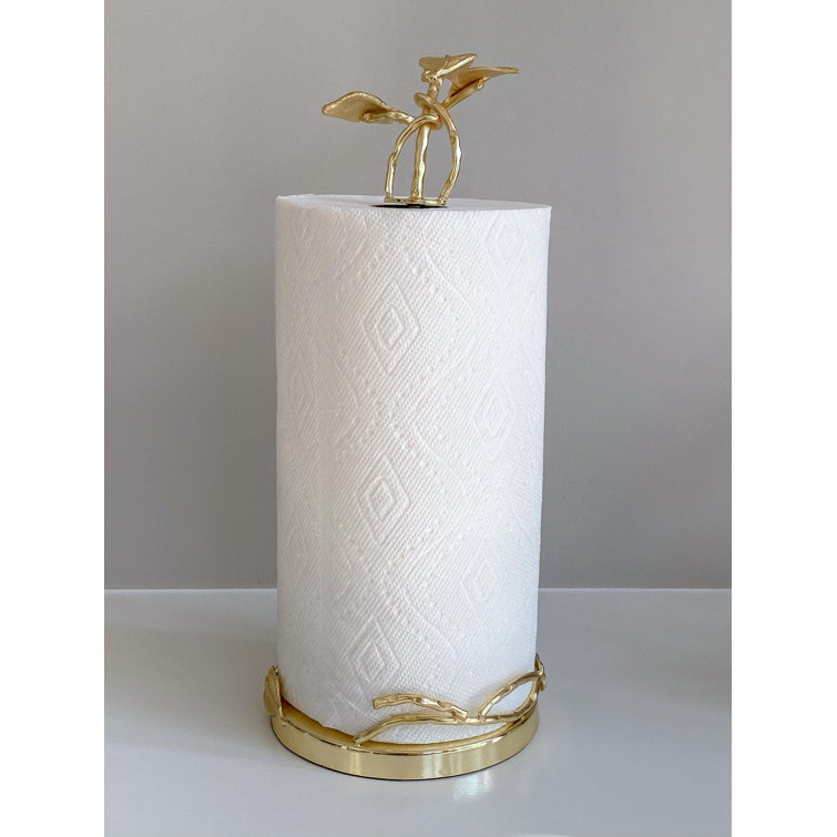 House of Hampton® Leaf Design Freestanding Paper Towel Holder & Reviews
